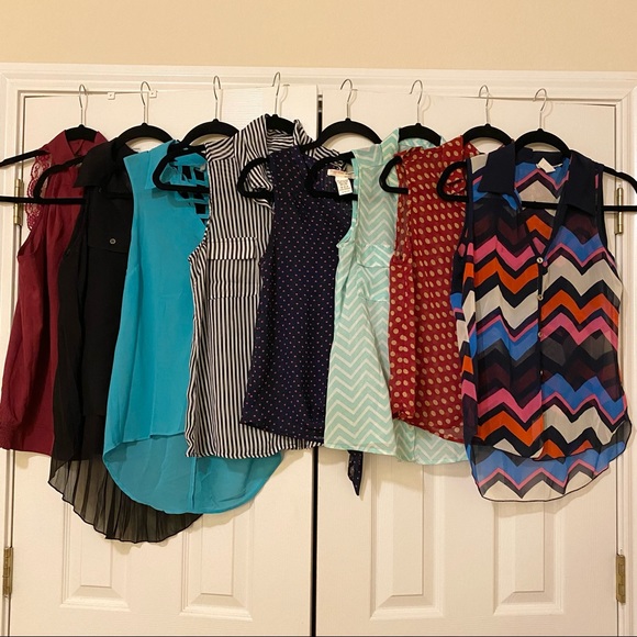 Charlotte Russe Tops - Sleeveless Blouse Bundle